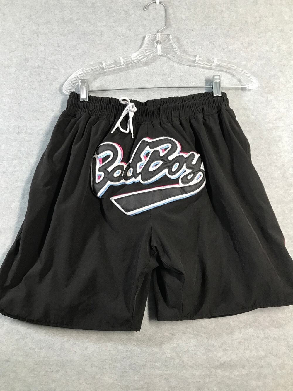 Bad Boy Records "Christopher Wallace" Basketball Athletic Streetwear Shorts L